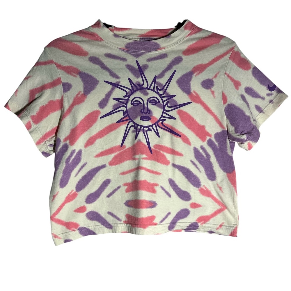 Nike Tee with Purple and Pink Accents